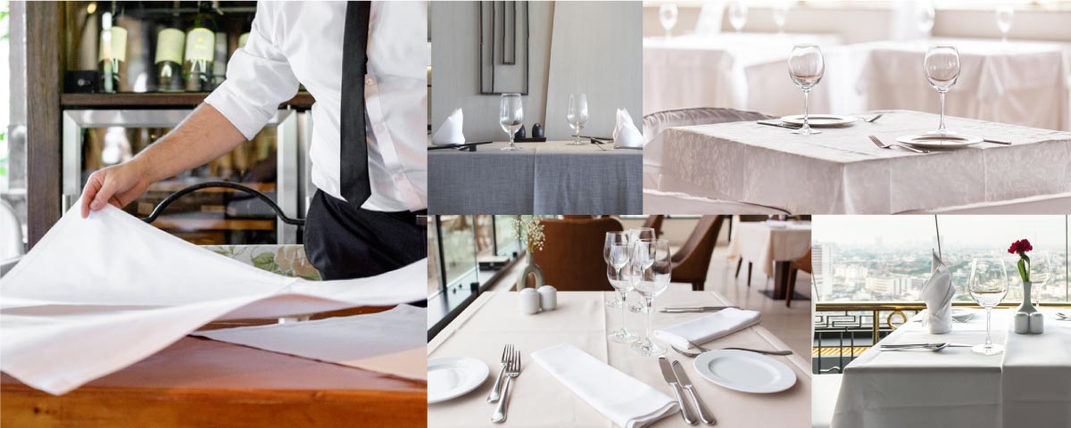 Restaurant Tablecloth Service and Rentals