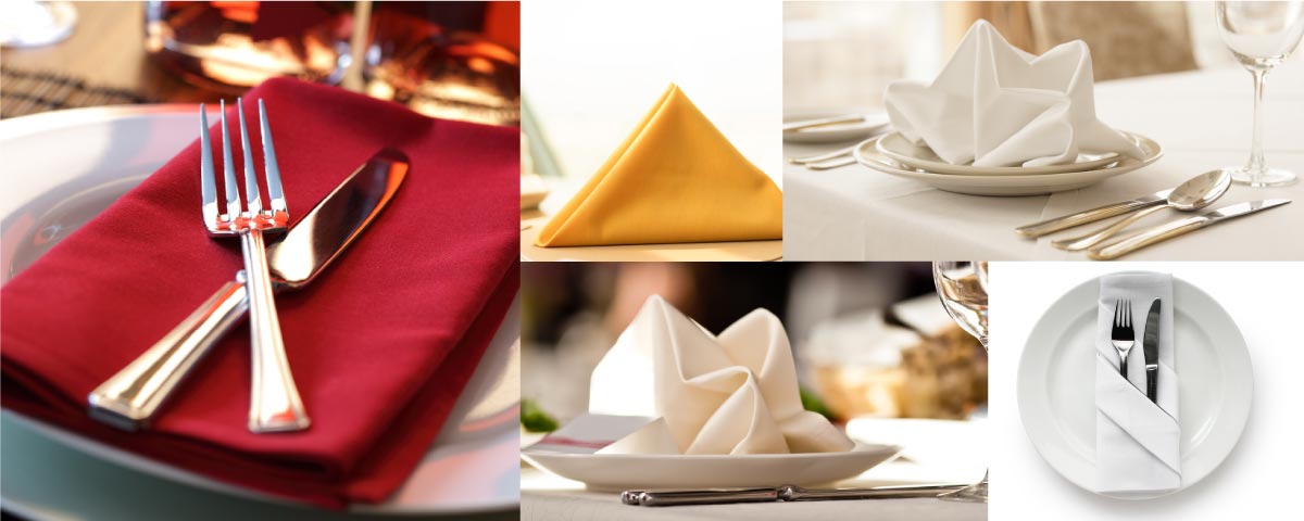 Restaurant Napkin Services  Restaurant Napkin Rental & Purchase